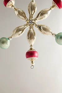 STAR BAUBLE CHRISTMAS TREE DECORATION