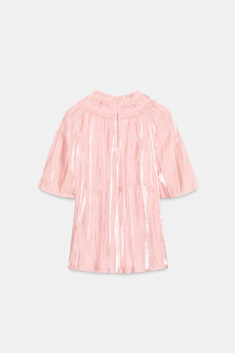 BLOUSE EFFET BRILLANT