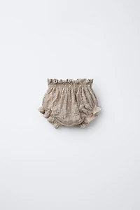 EMBROIDERED FLOWER BOTTOMS