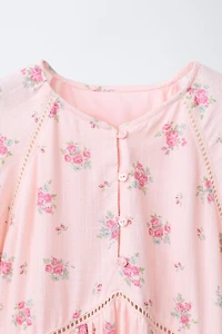 FLORAL LACE DRESS