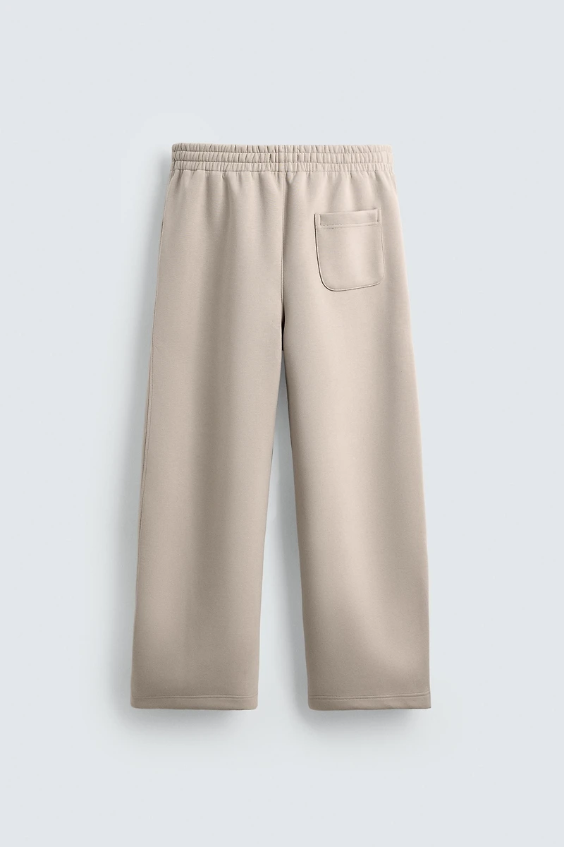 NEOPRENE LOOK BALLOON FIT PANTS