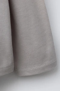 EMBROIDERED TEXT T-SHIRT