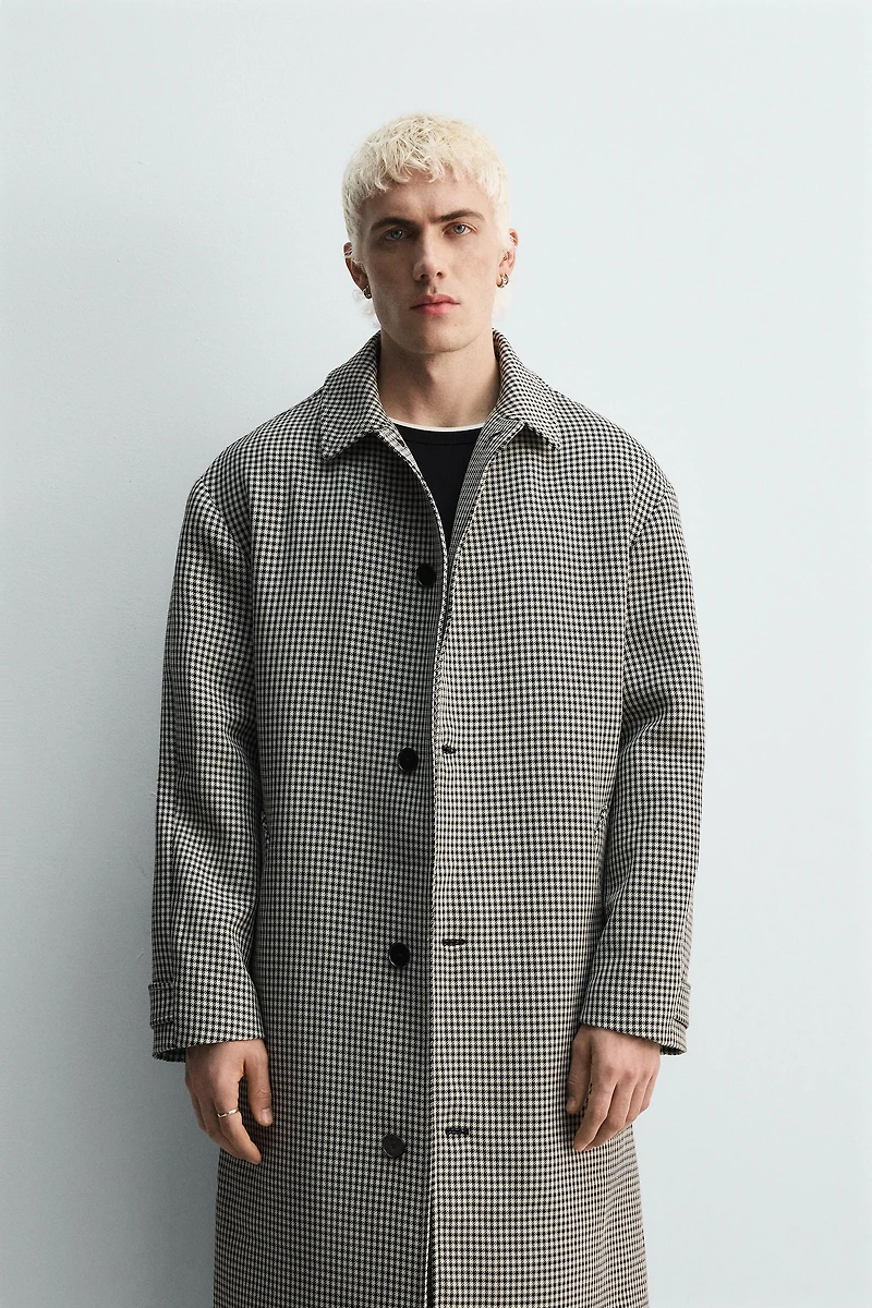 STRUCTURED PLAID COAT LIMITED EDITION