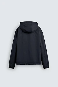 LIGHTWEIGHT TECHNICAL HOODIE JACKET