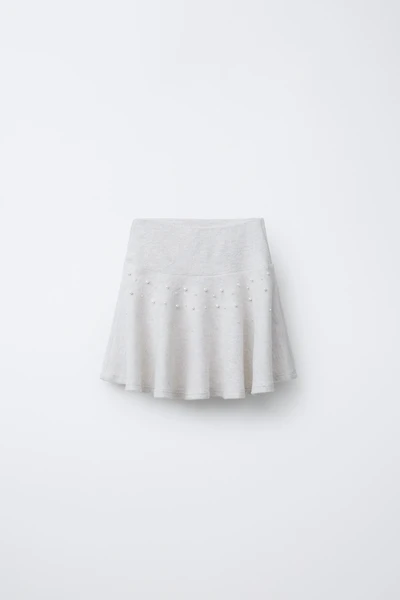 JUPE SOFT TOUCH PERLES