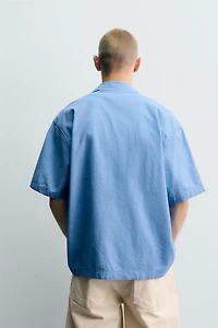 SUN EMBROIDERED RELAXED FIT SHIRT