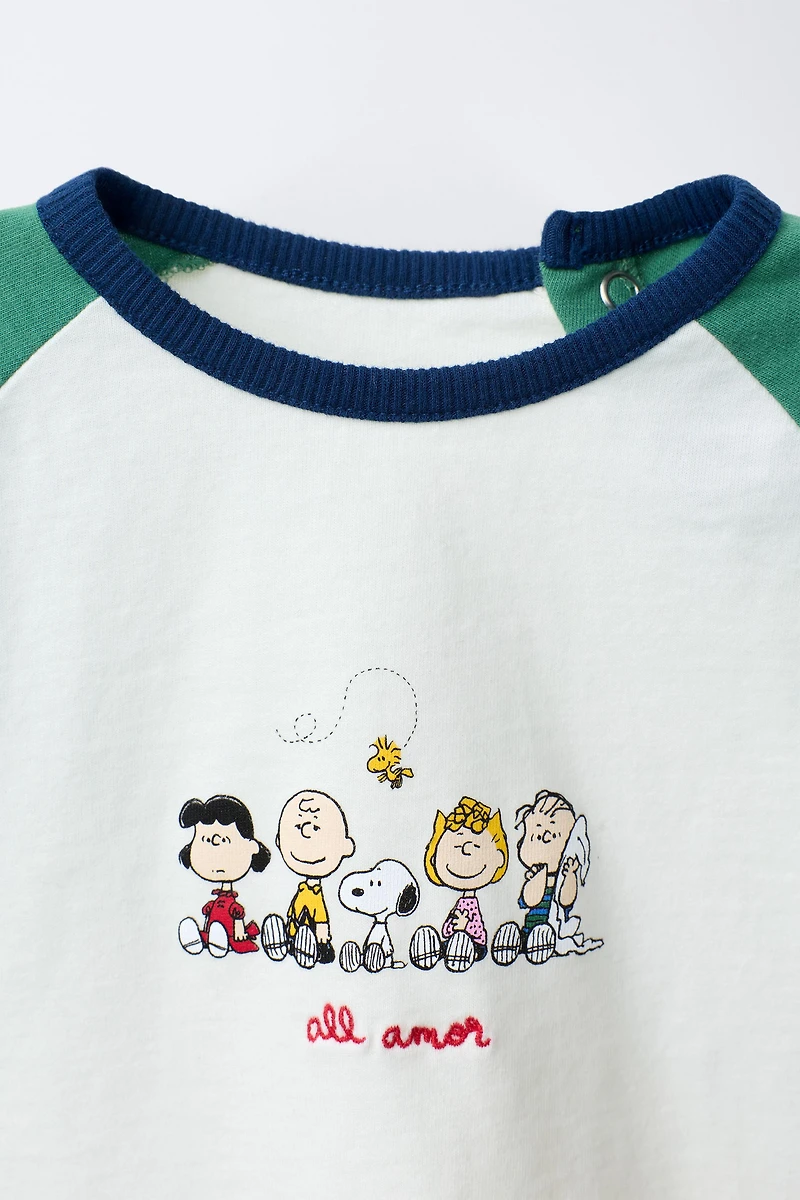 SNOOPY PEANUTS™ RAGLAN SLEEVE T-SHIRT