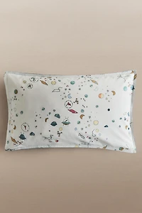 KIDS' REVERSIBLE SPACE PILLOWCASE
