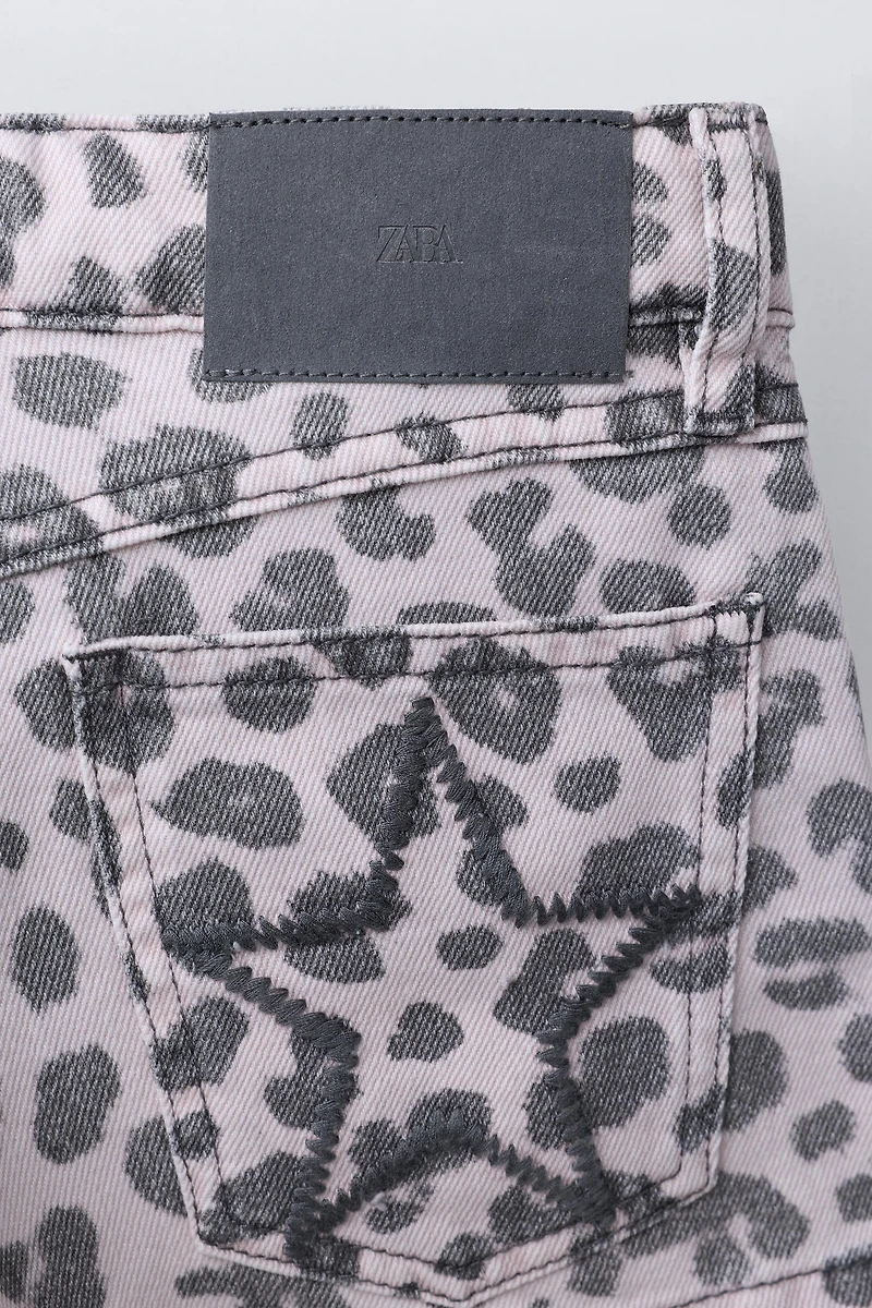 ANIMAL PRINT SHORTS