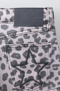 ANIMAL PRINT SHORTS