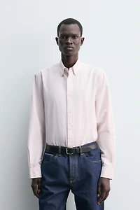 STRIPED OXFORD SHIRT