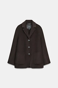 WOOL BLEND BLAZER ZW COLLECTION