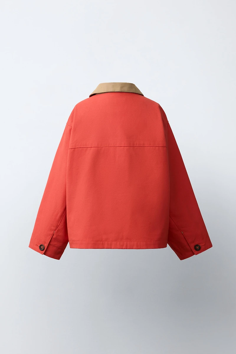BLOUSON CANVAS BRODÉ MICKEY MOUSE © DISNEY