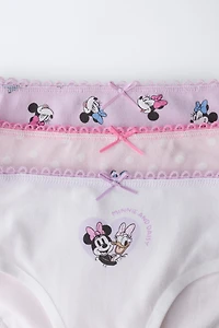 2-6 ANS/ LOT DE TROIS CULOTTES MINNIE MOUSE & DAISY © DISNEY