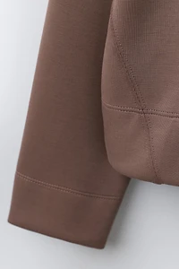 TEXT SWEATSHIRT WITH MODAL