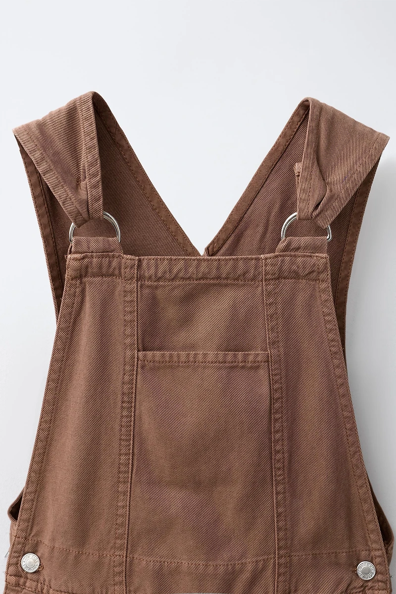 LONG LINEN BLEND JUMPSUIT
