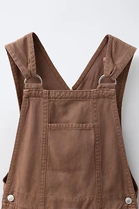 LONG LINEN BLEND JUMPSUIT