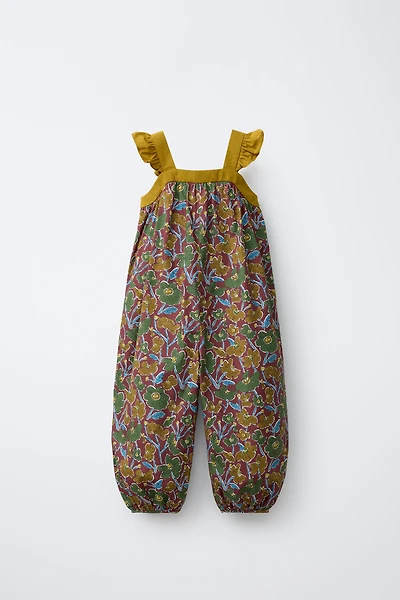 FLORAL FULL-LENGTH JUMPSUIT MADE WITH LIBERTY FABRIC