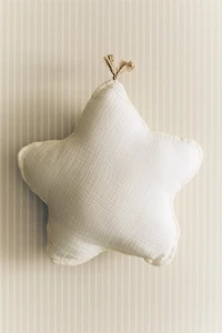 COUSSIN ENFANT ÉTOILE GAZE