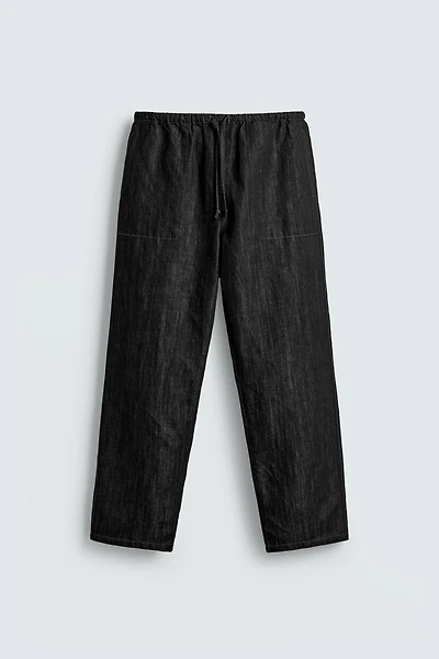 RELAXED FIT JOGGER JEANS