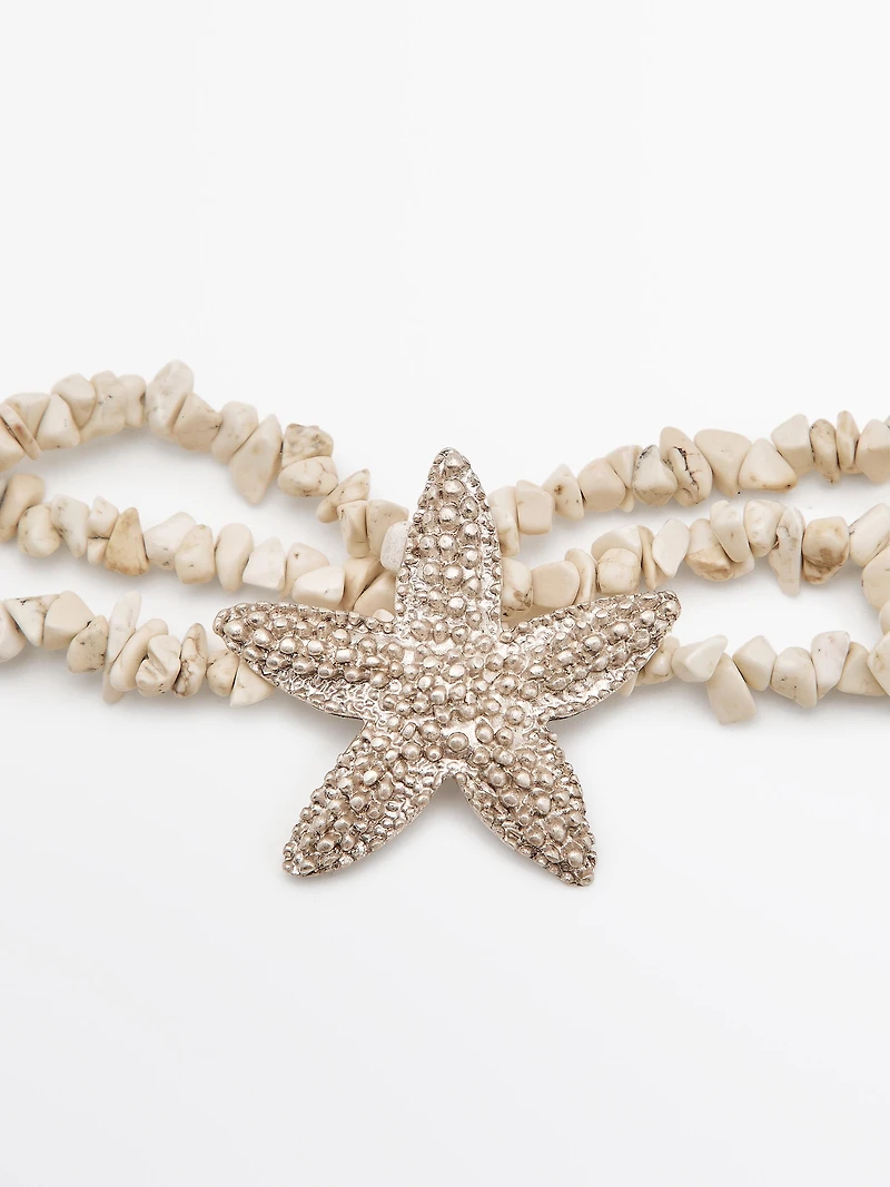 Star stone necklace