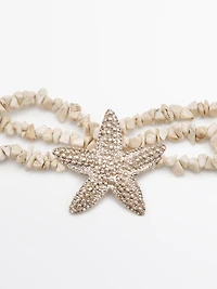 Star stone necklace