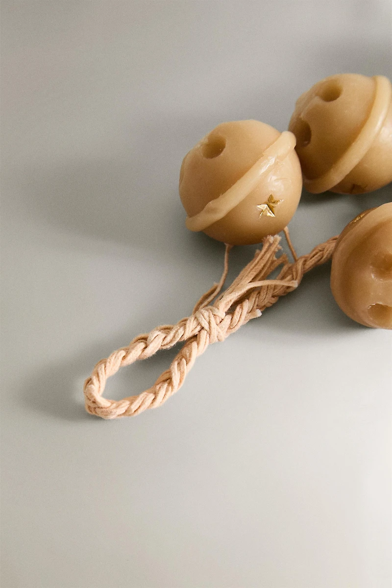 PACK BOUGIES CASCADE GRELOTS NOËL (PACK DE 12)