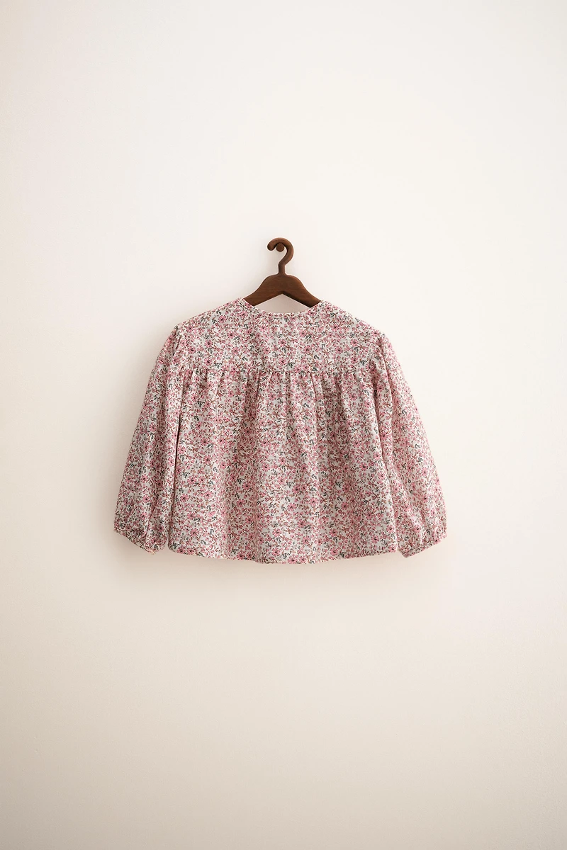 ZARA TIMELESS - CHEMISE À IMPRIMÉ FLEURS