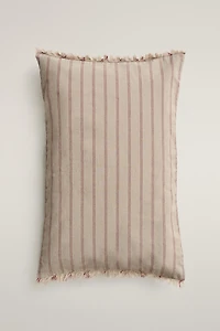 HOUSSE DE COUSSIN RAYURES