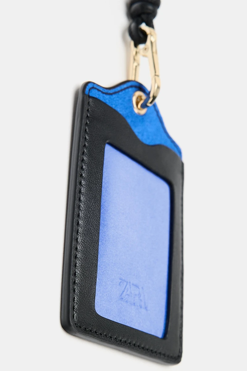LEATHER CARD HOLDER