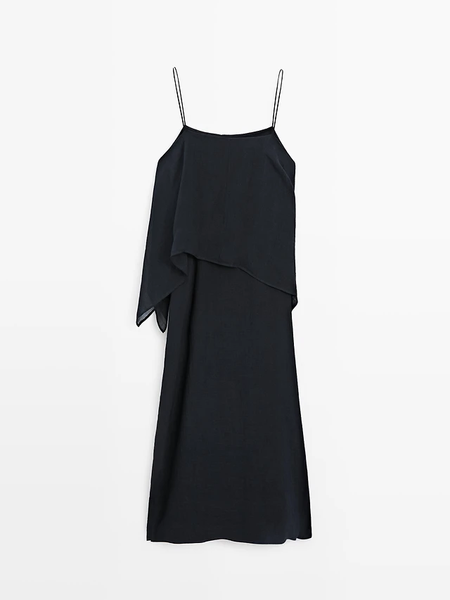 zara asymmetric poplin dress black ZARA Ribbed Knit Asymmetric Cocktail Dress Black Size Small NWT  Style  Exchange Boutique PGH