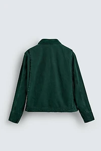VESTE EN DENIM COURTE