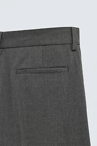 PANTALON COUPE LARGE PLIS