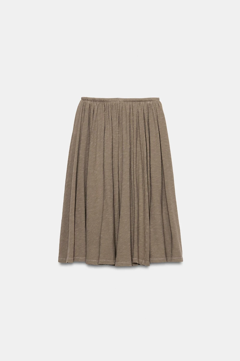 FLAMÉ GODET SKIRT