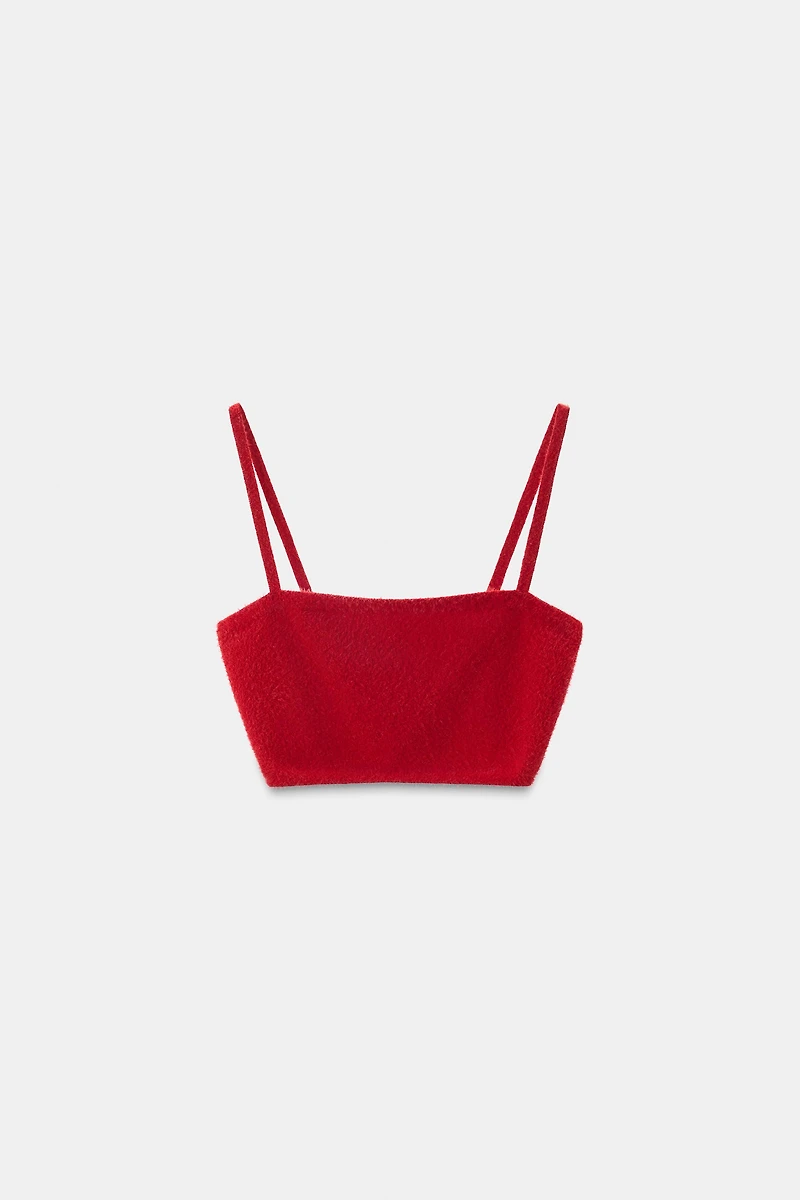 PLAIN POLYAMIDE BRALETTE