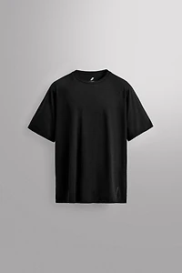 WOOL BLEND STRIPED JACQUARD T-SHIRT