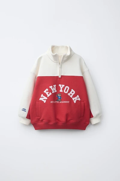 EMBROIDERED SWEATSHIRT