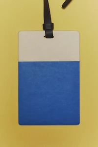 LEATHER LUGGAGE TAG