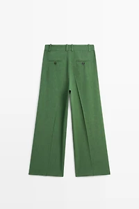 Flowing total look pants