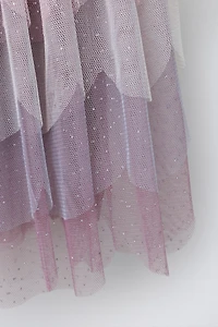 BUTTERFLY FAIRY COSTUME SPARKLY TULLE SKIRT