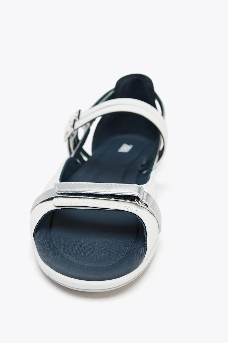 STRAPPY SPORTY SANDALS