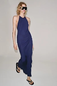 ZW COLLECTION HALTER NECK DRESS