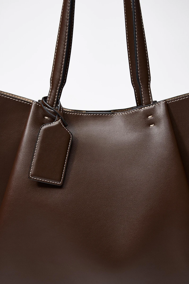 SAC SHOPPER AVEC PINCE