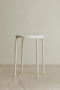 TABOURET MÉTAL LAQUÉ