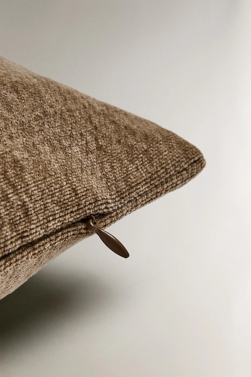 HOUSSE DE COUSSIN CHENILLE