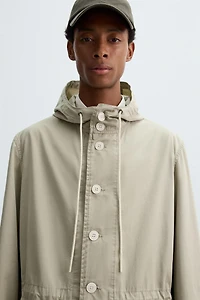SHORT COTTON PARKA