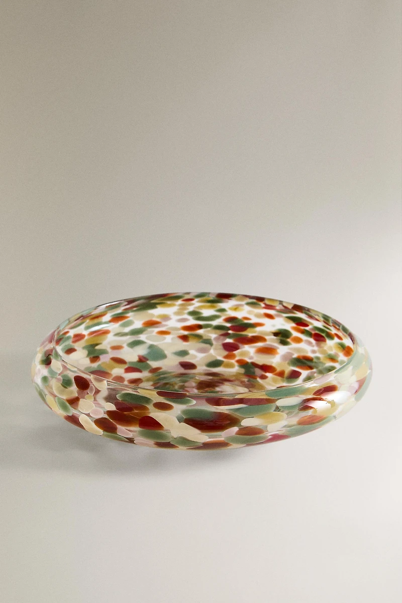 COLORED POLKA DOT TABLE CENTER