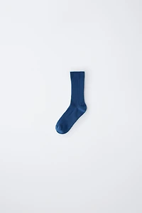 LONG RIBBED SOCKS