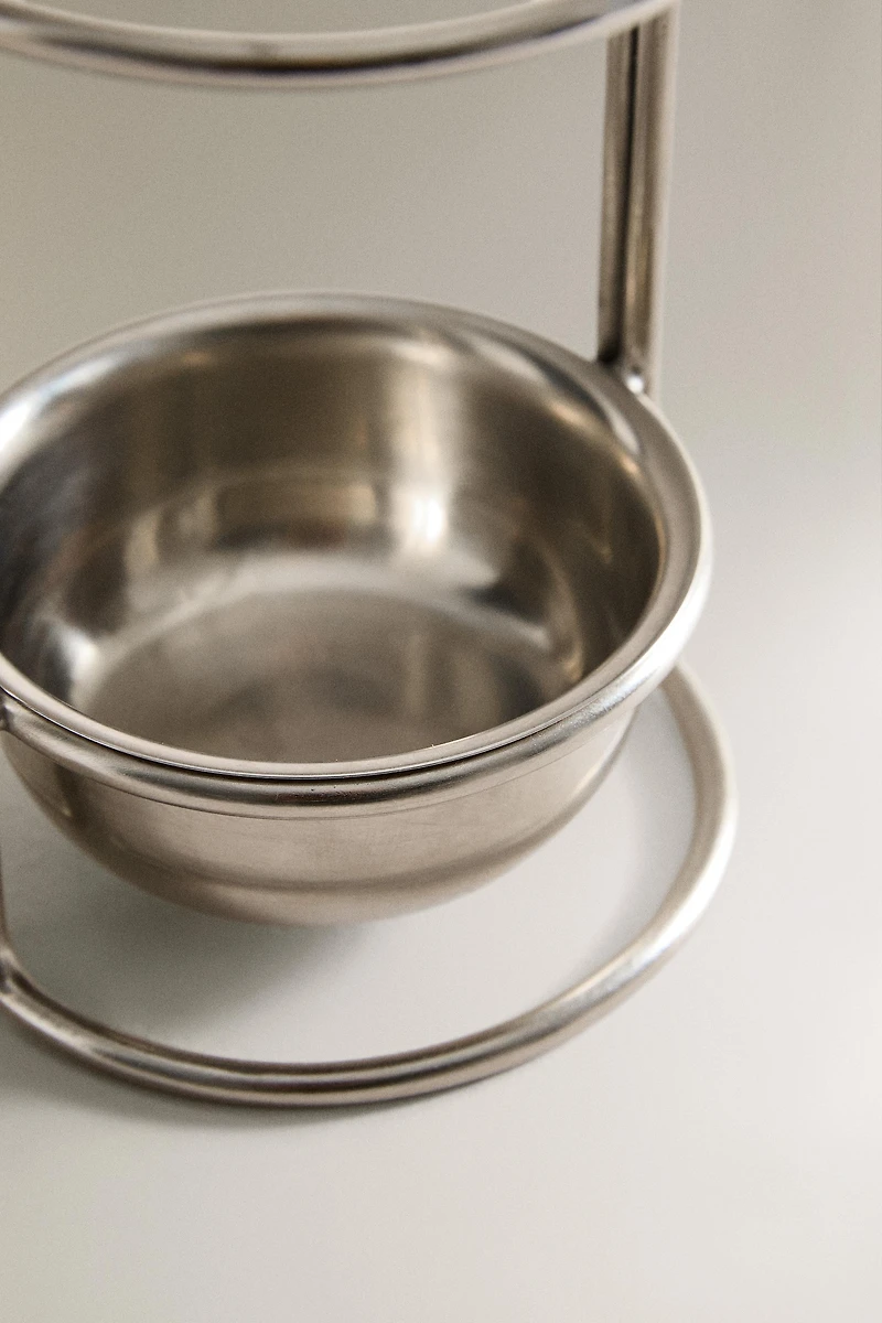 METAL TOOTHBRUSH HOLDER