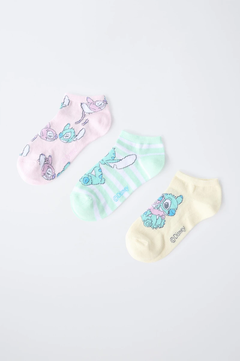 THREE-PACK OF LILO & STITCH © DISNEY SHORT SOCKS